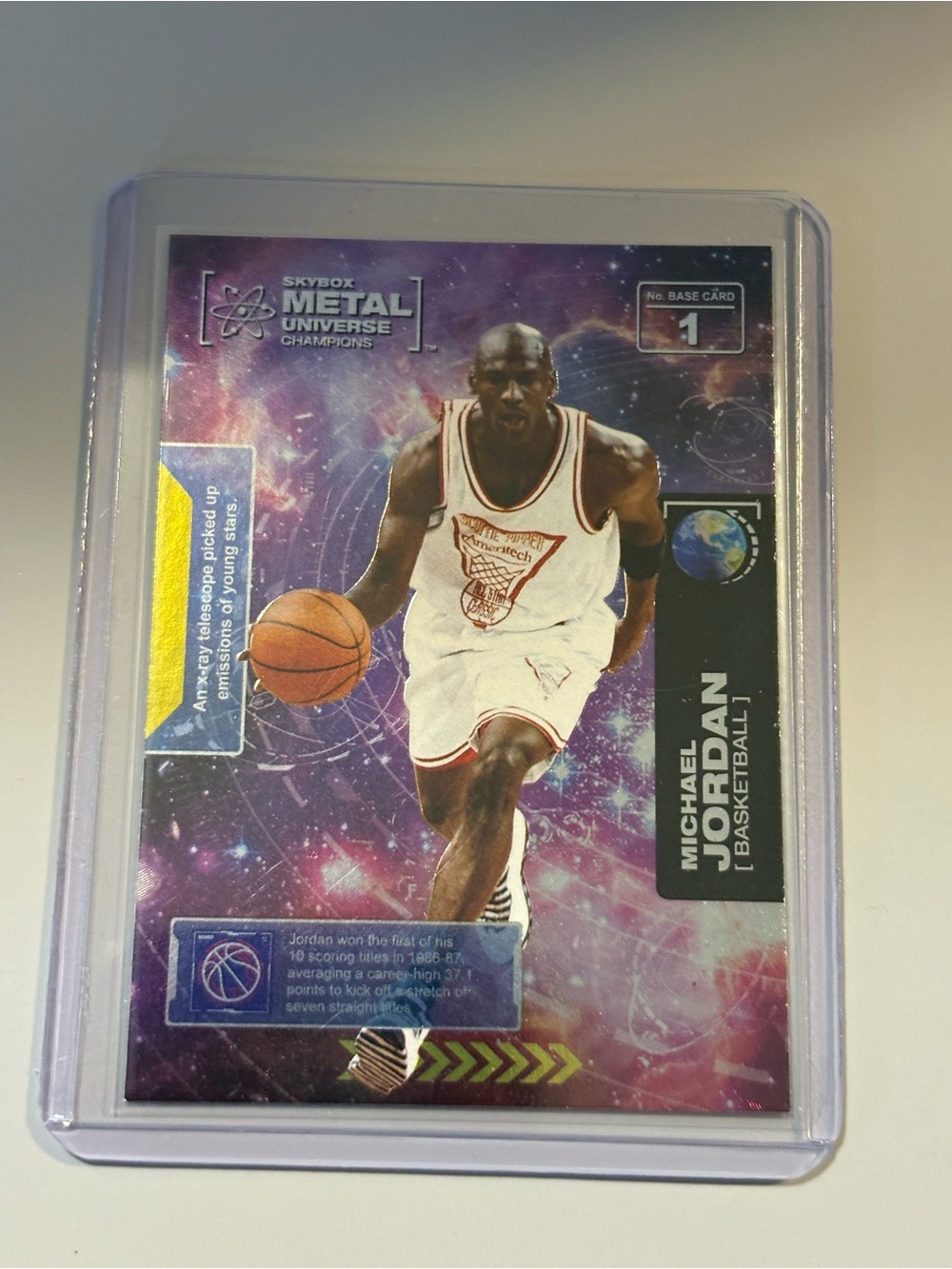 Skybox Metal Universe Champions Trading Card - Purple